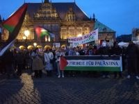 Palaestina Demo_20231230_Bremen Marktplatz